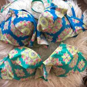 2 Arie bathing suits tops! Size 36c